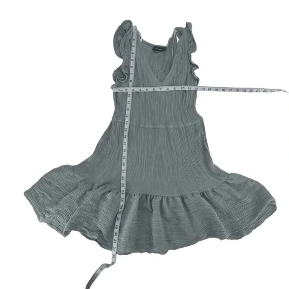 Primark Green Mini Sleeveless Swing Dress Size 10 Women’s - Picture 4 of 6